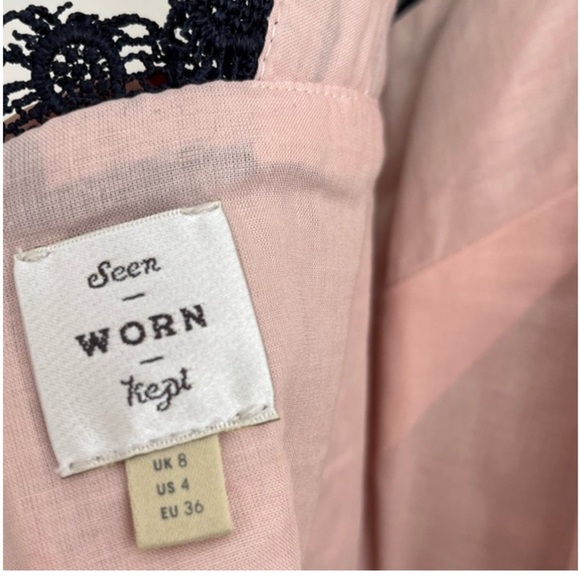 Antropologie Seen Worn Kept Lace Dress - Picture 5 of 6